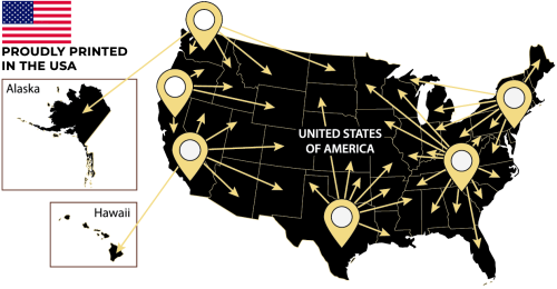 USA Map Distribution