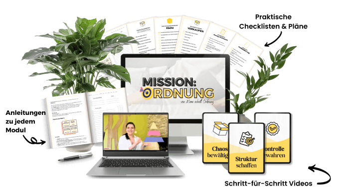 Mission: Ordnung - der Onlinekurs